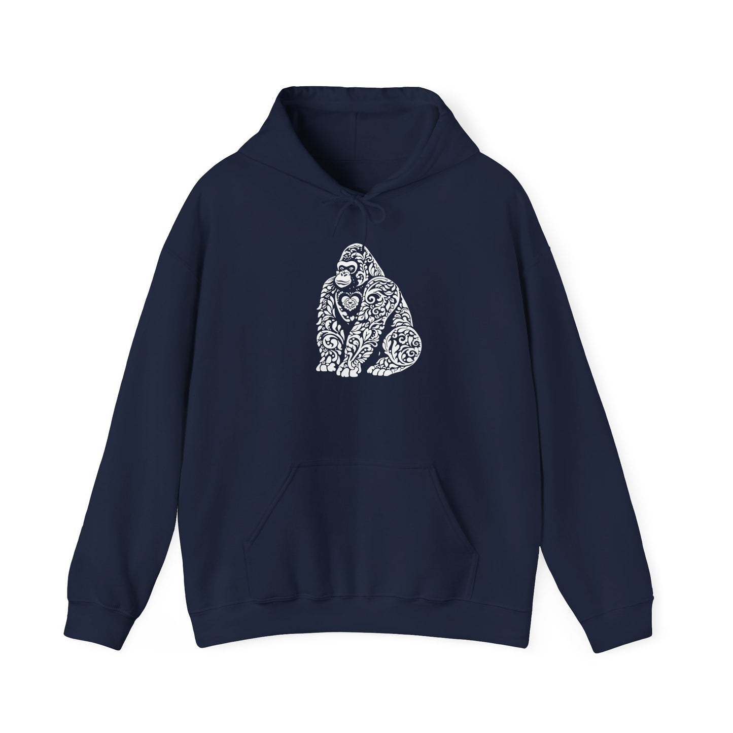 Floral Gorilla Hoodie