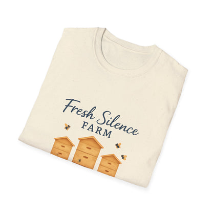 Fresh Silence Farm Honey Bees T-Shirt — Beekeeper Farm Honey Tee
