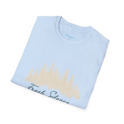 Fresh Silence Forest T-Shirt — Nature Graphic Tee