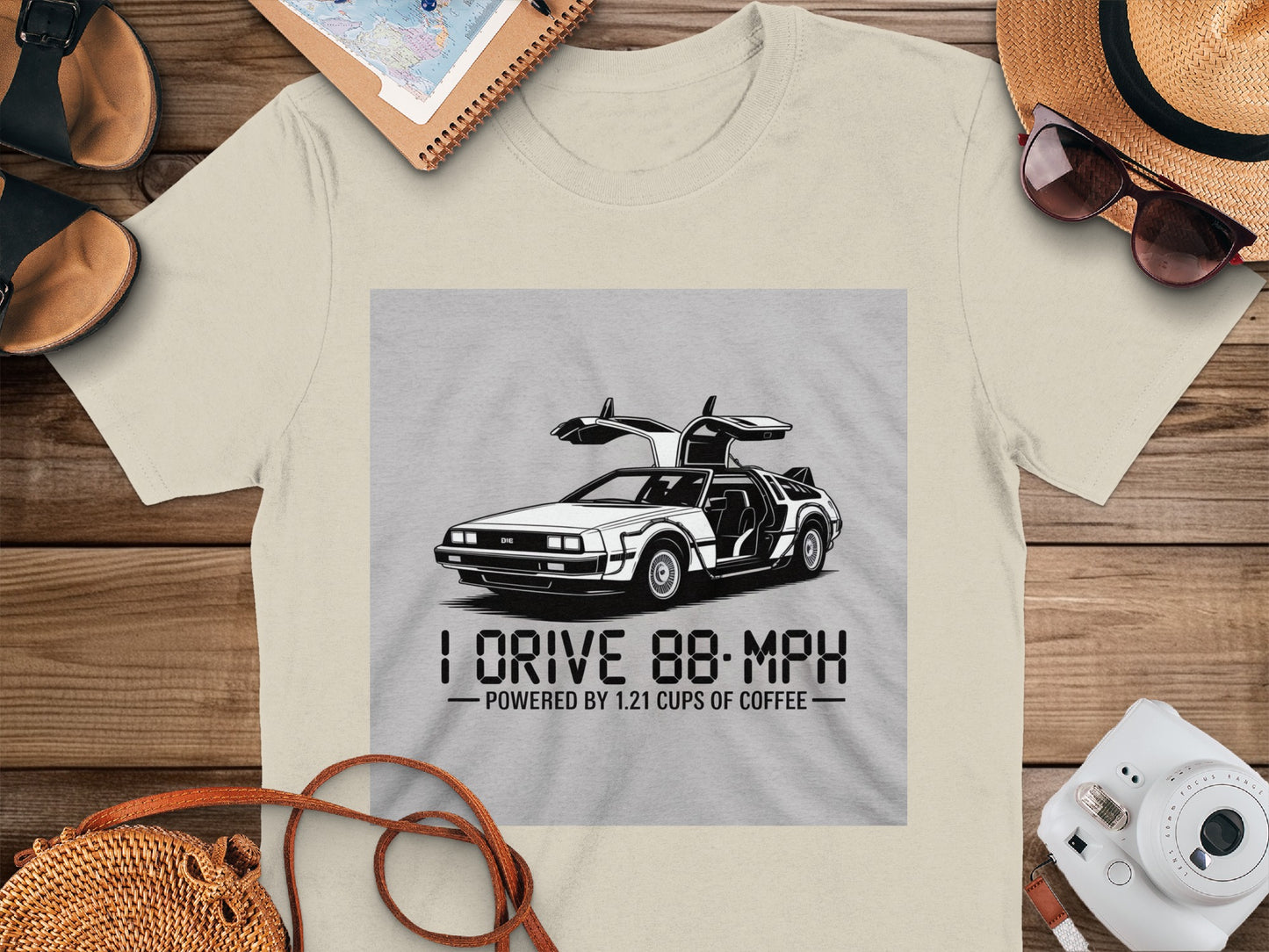 I Drive 88 MPH Powered by 121 Cups of Coffee Shirt