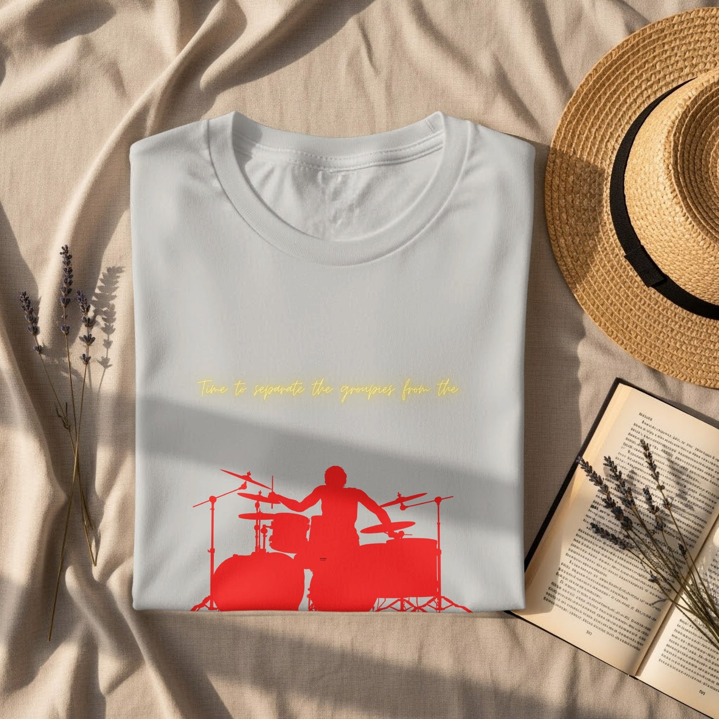 Time to separate the gingers from the drums shirt