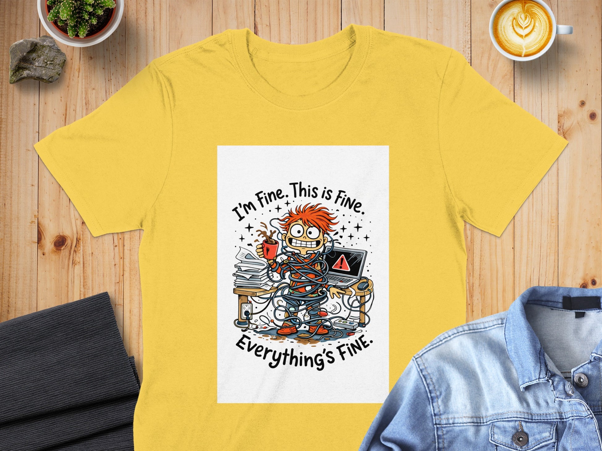 I'm Fine This is Fine Everything's Fine T-shirt