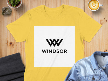 Windsor Logo Yellow Graphic Tee Product