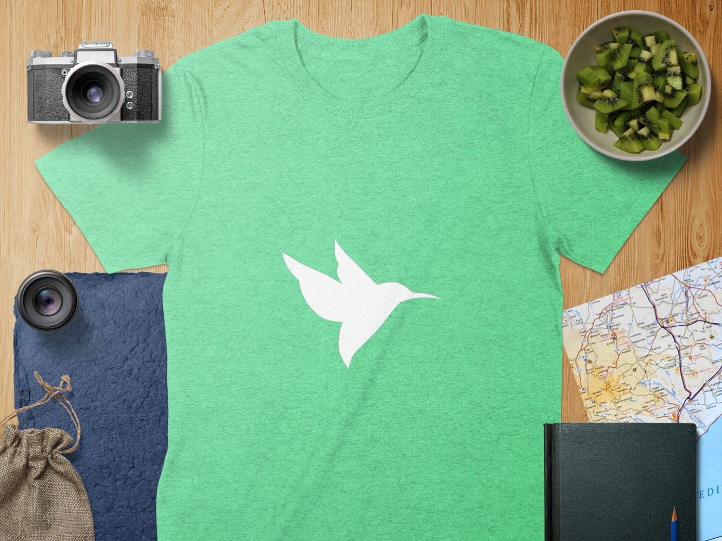 Hummingbird Graphic Tee Perfect for Nature Lovers