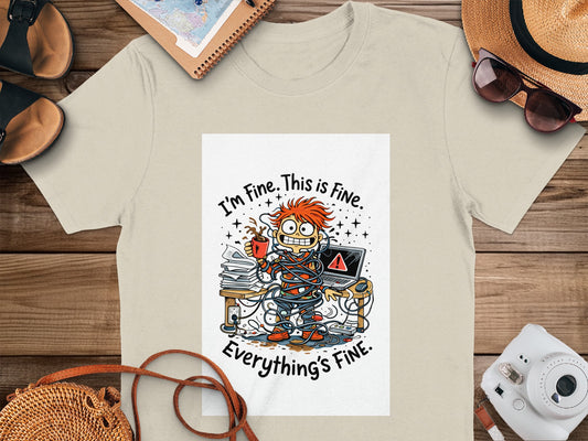 I'm Fine This is Fine Everything's Fine T-shirt