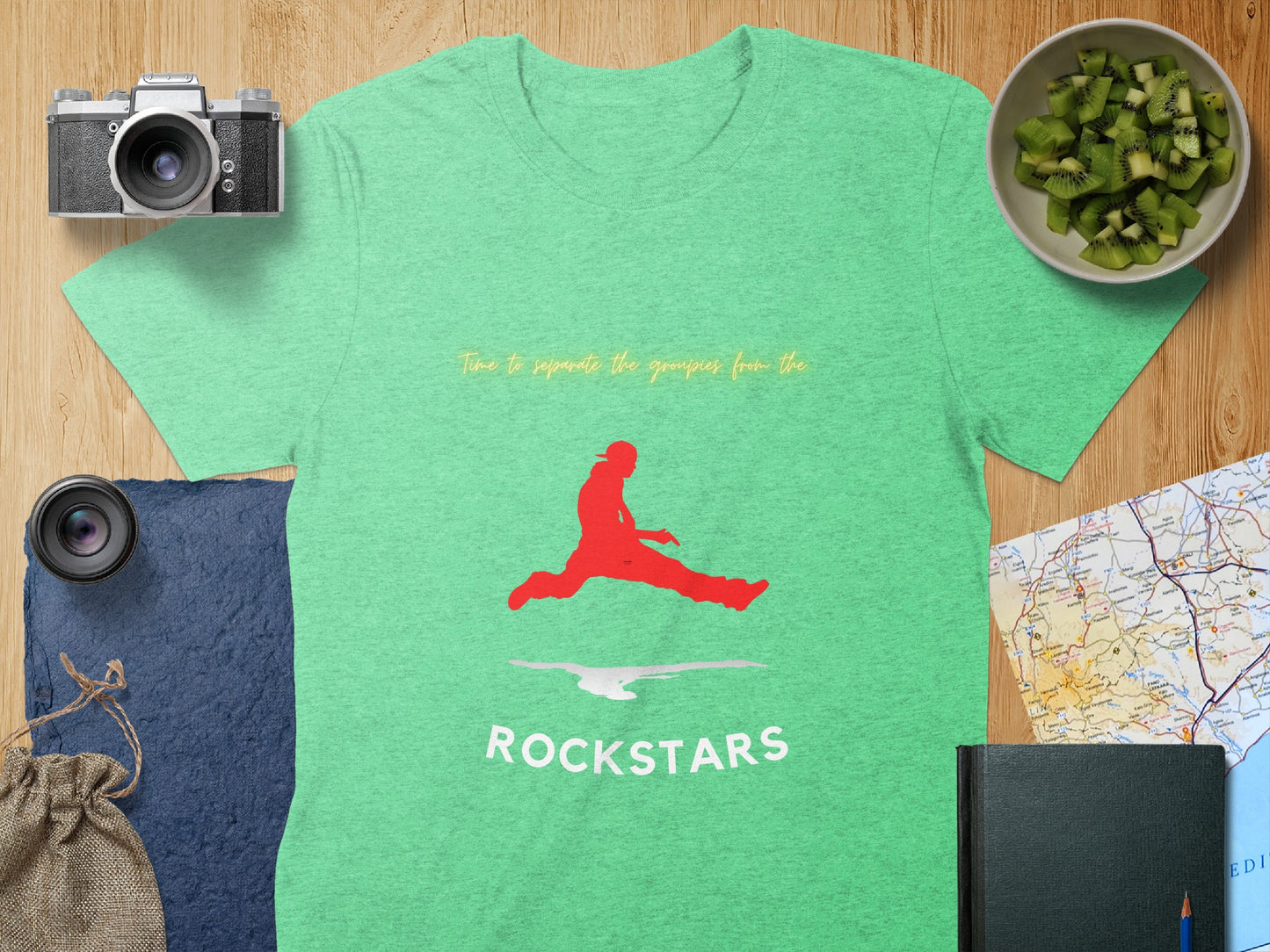 Time to separate the groupies from the ROCKSTARS shirt